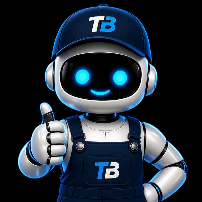 TECHBOT, nuestro asistente robótico de ojos cian